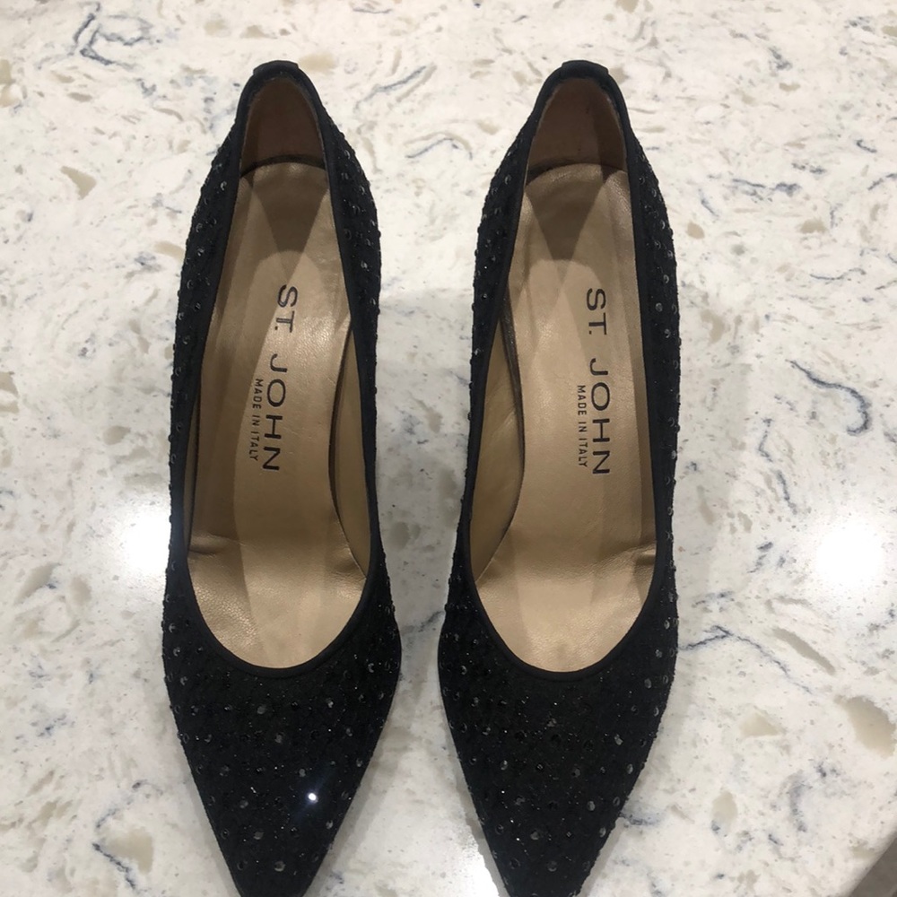 COPY - St. John Sequin dress shoes 6 PERFECT